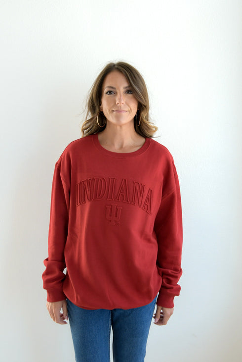 Indiana Easley Embossed Comfort Crew